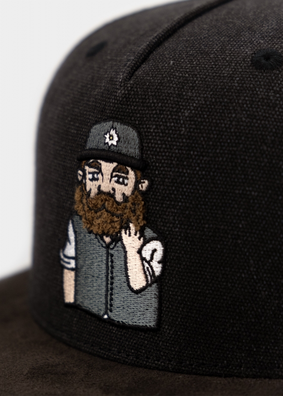 "BC x buadep: Grantler" - schwarz (Snapback)